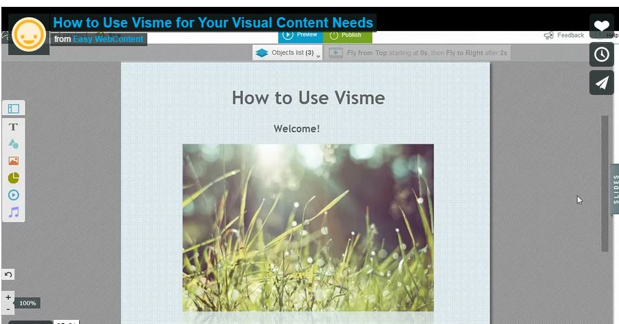 Visme creates free banners and infographics